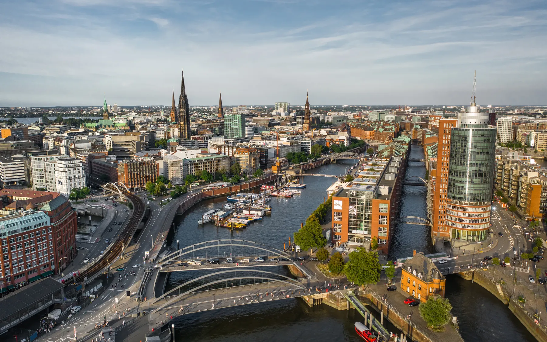 Skyline von Hamburg