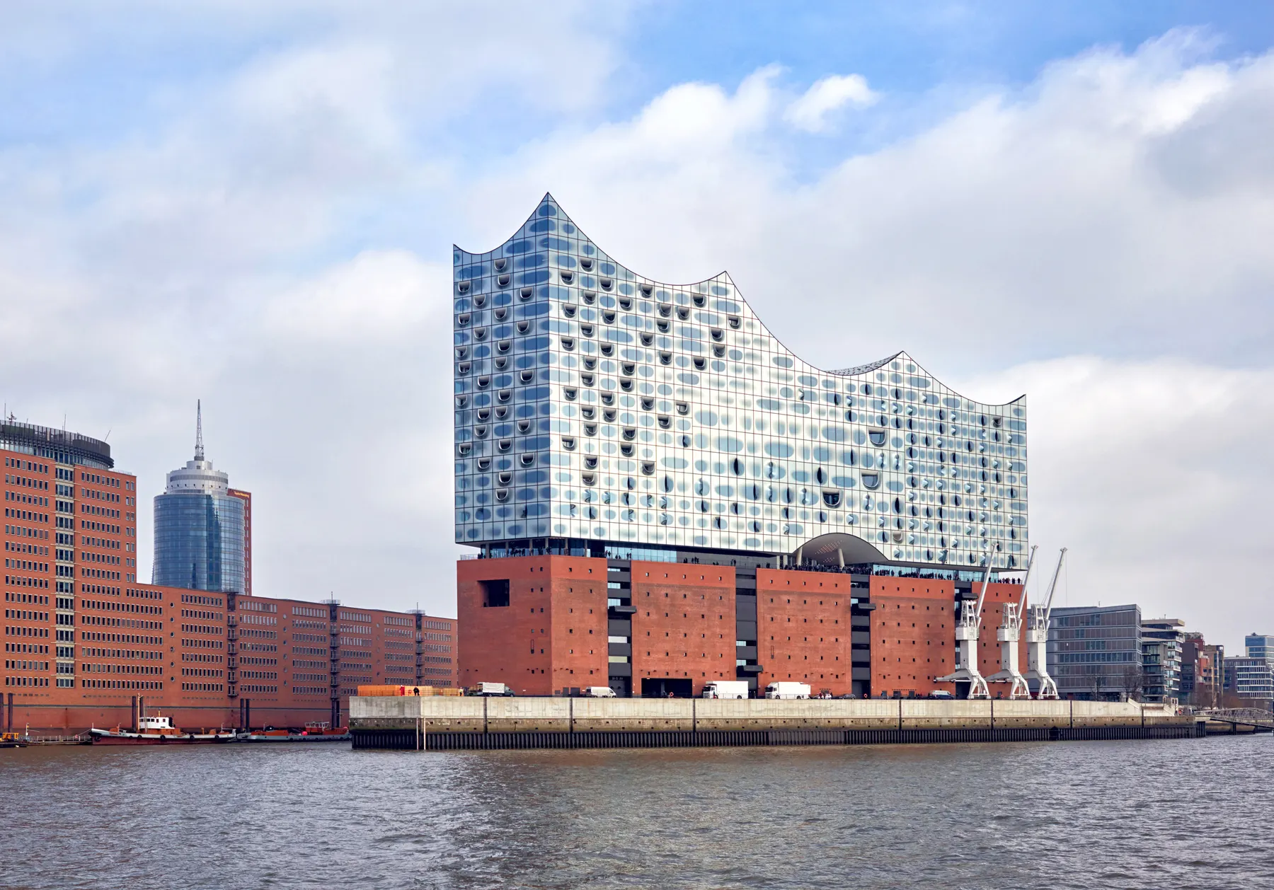 Elbphilharmonie in der Hamburger HafenCity