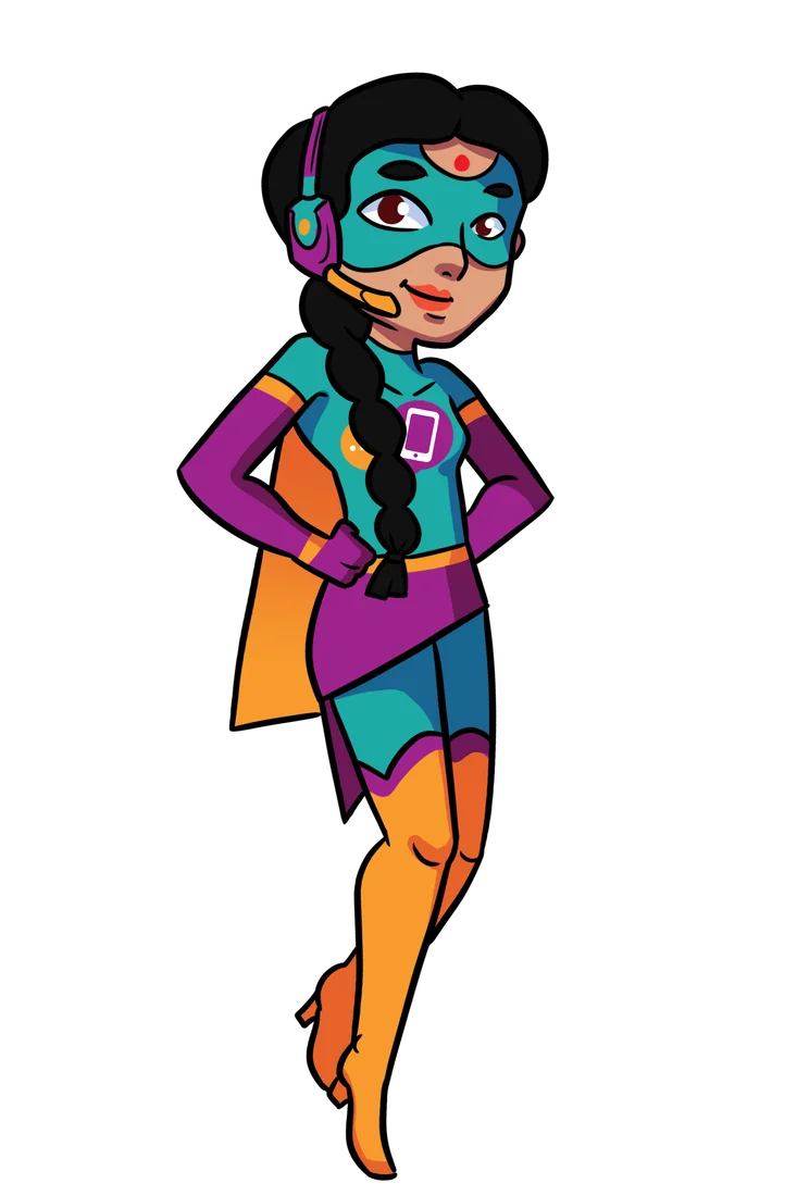 hey contact heroes Superheldin